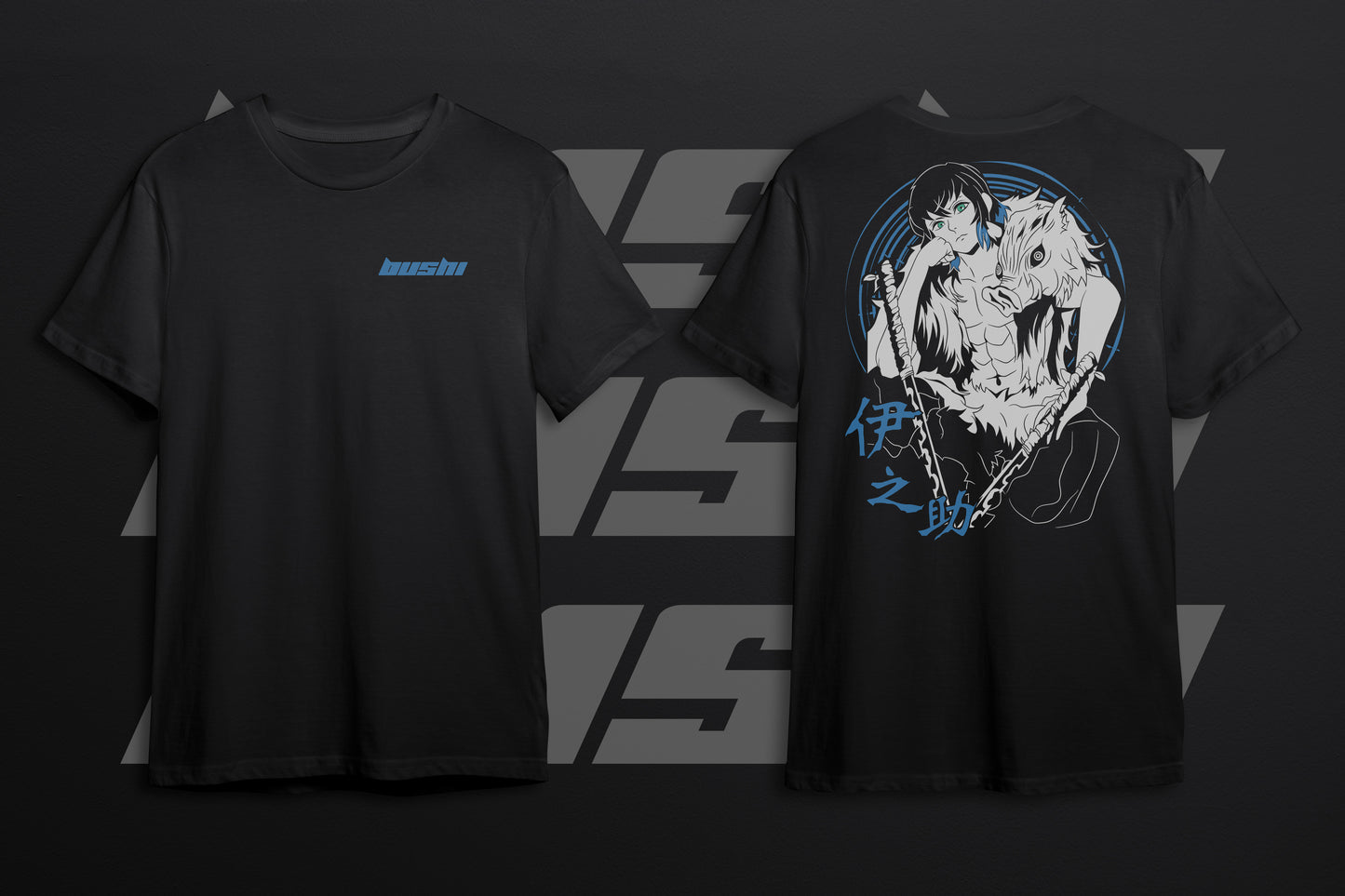 Poleras Bushi - Anime