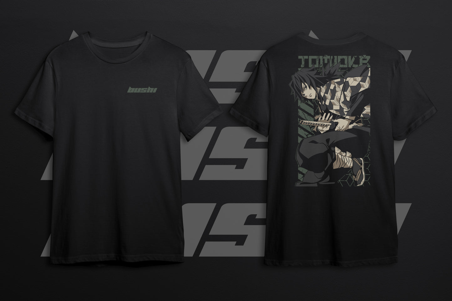 Poleras Bushi - Anime